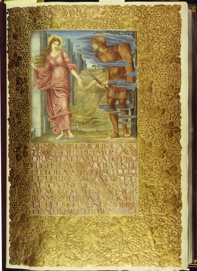 Venus en Aeneas, opening van Boek I van Vergilius