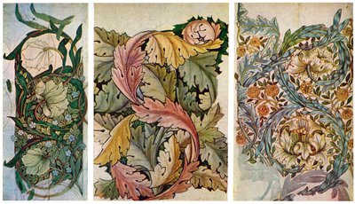 Werktekeningen door William Morris 1834-1896, 1934 door William Morris