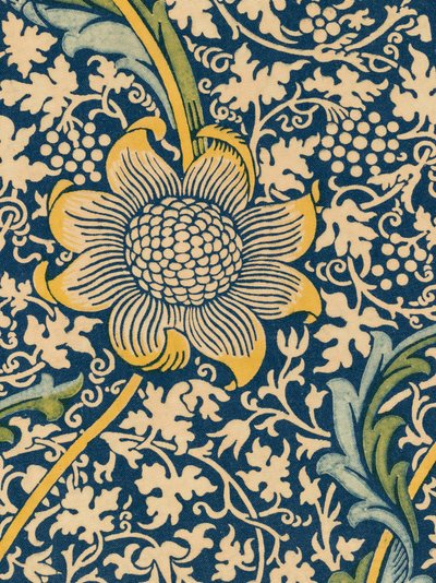 Decoratieve stof door William Morris Tapestry Works