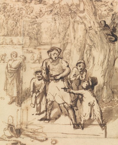 Het gevecht onderbroken door William Mulready