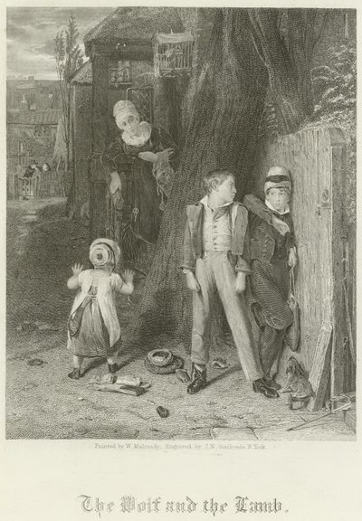 De Wolf en het Lam door William Mulready