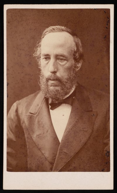 Portret van James Croll 1821-1890, voor 1876 door William Neilson