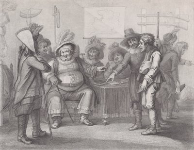 Falstaff bij Justice Shallow