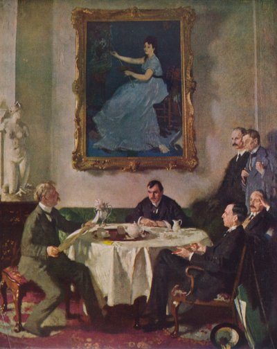 Hulde aan Manet, 1909, 1935 door William Newenham Montague Orpen
