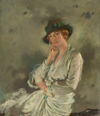 Mevrouw Charles S. Carstairs door William Newenham Montague Orpen