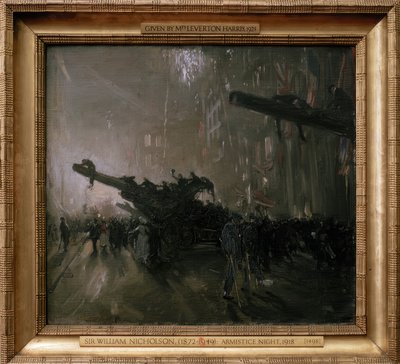 Wapenstilstand Nacht door William Nicholson