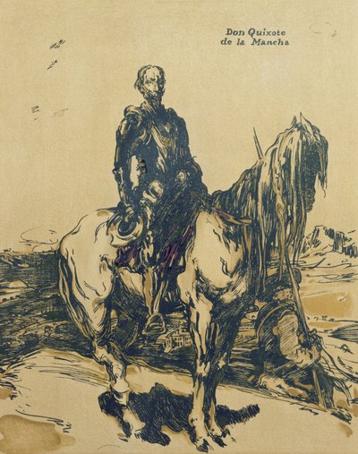 Don Quichot de la Mancha, illustratie uit 