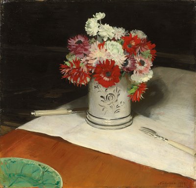 Dubbele Anemonen door William Nicholson