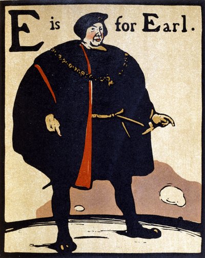 E is voor Earl, illustratie uit 