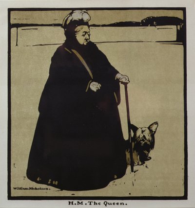 H.M. De Koningin door William Nicholson