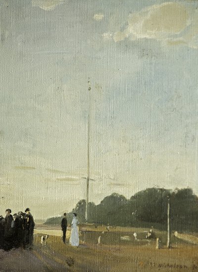 Hampstead Heath, Vlaggenmast door William Nicholson