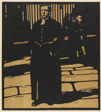 Londense types: Bluecoat-jongen door William Nicholson