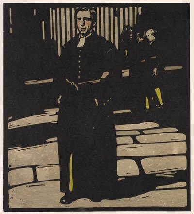 Londense Types: Bluecoat Jongen door William Nicholson