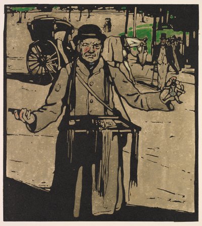 Londense Types: Verkoper door William Nicholson