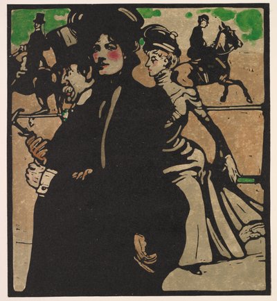 Londense Types: Dame door William Nicholson