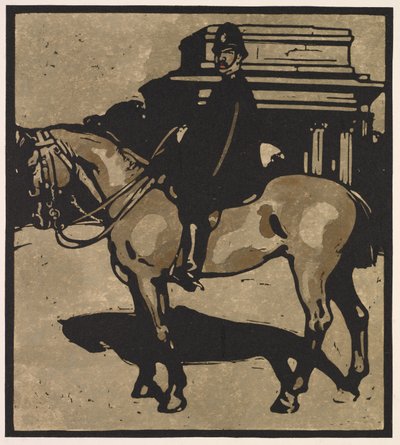 Londense Types: Politieagent door William Nicholson