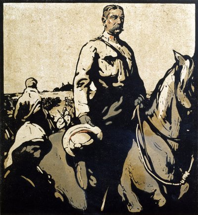 Lord Kitchener (1850-1916) illustratie uit 
