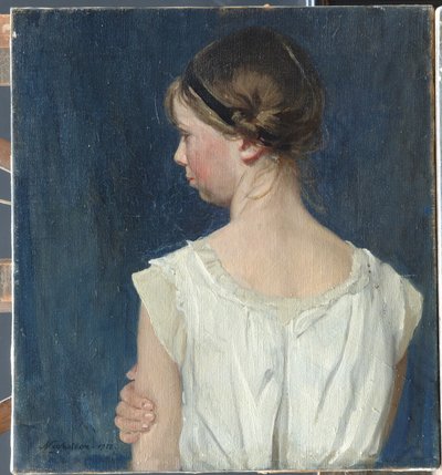 Nancy in profiel door William Nicholson
