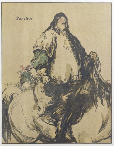Porthos, illustratie uit 