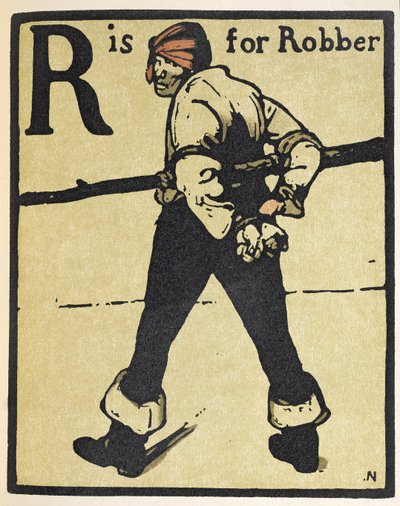 R is voor Rover, illustratie uit 