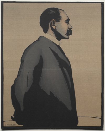 Rudyard Kipling door William Nicholson