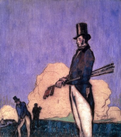 Studie van Golfers door William Nicholson