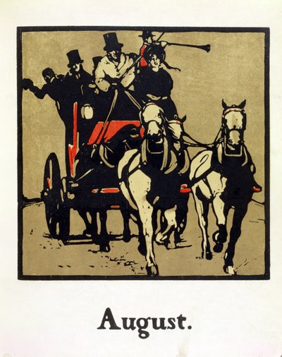 De maand augustus, uit 