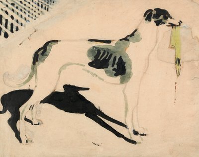 De windhond met de handschoen door William Nicholson