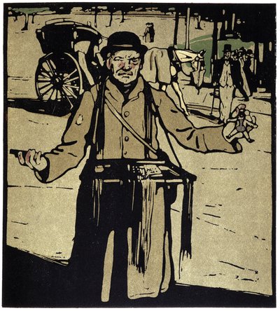 Speelgoedhandelaar, Londen - in 