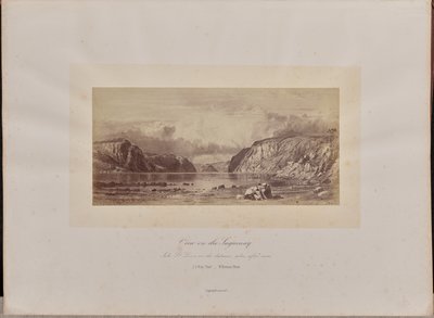 Uitzicht op de Saguenay door William Notman