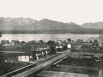 De haven, Vancouver, Canada, 1895 door William Notman and Son