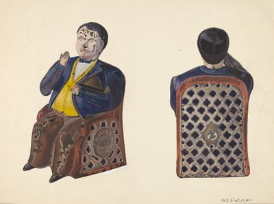 Tammany Speelgoed Spaarpot, ca. 1937 door William O. Fletcher