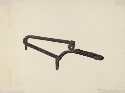 Trivet, ca. 1939 door William O. Fletcher