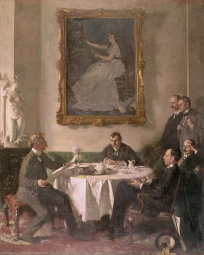 Hulde aan Manet door William Orpen