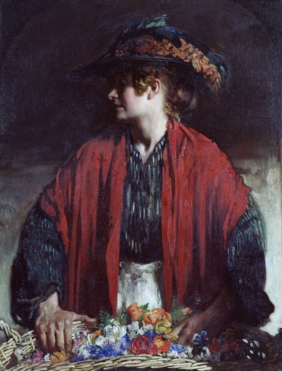 Lottie van Paradise Walk door William Orpen