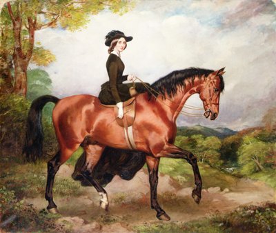 Portret van mevrouw Thomas Conolly van Castletown Co.Kildare door William Osbourne