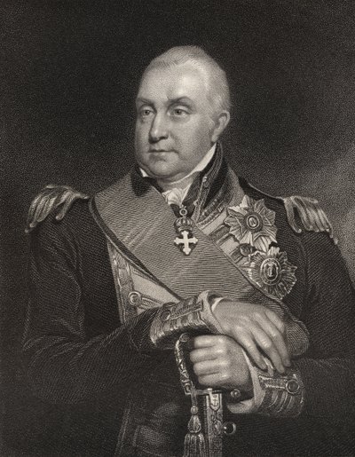 Admiraal Edward Pellew door William Owen