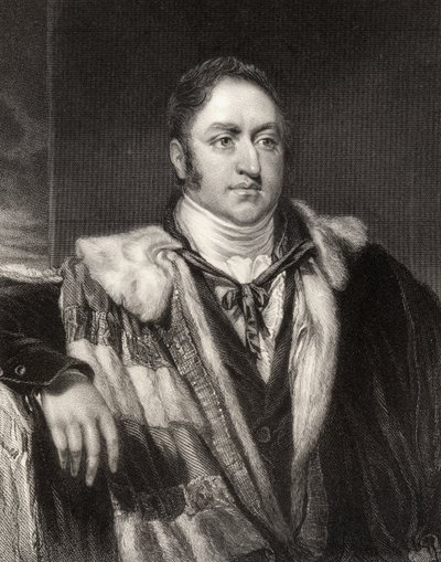 James Walter Grimston, 1e graaf van Verulam, gegraveerd door H. Robinson, uit 