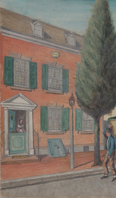 Thee Rusk en Bakstenen Huis door William P. Chappel