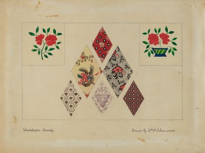 Gedrukte Quiltpatronen door William P. Shearwood