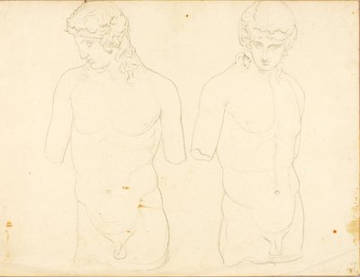 Eros (Vaticaan nr. 250), twee aanzichten door William Page