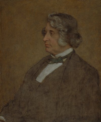 Porträt von Senator Charles Sumner door William Page