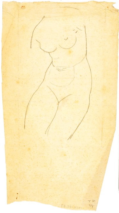 Venus leidt Eneas en de Trojanen naar de Latijnse kust (Venustorso) door William Page