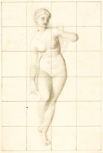 Venus leidt Eneas en de Trojanen naar de Latijnse kust (studie van Venus) door William Page