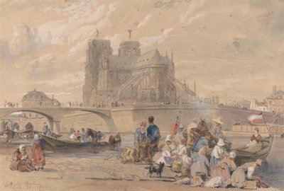 Notre Dame, Parijs door William Parrott