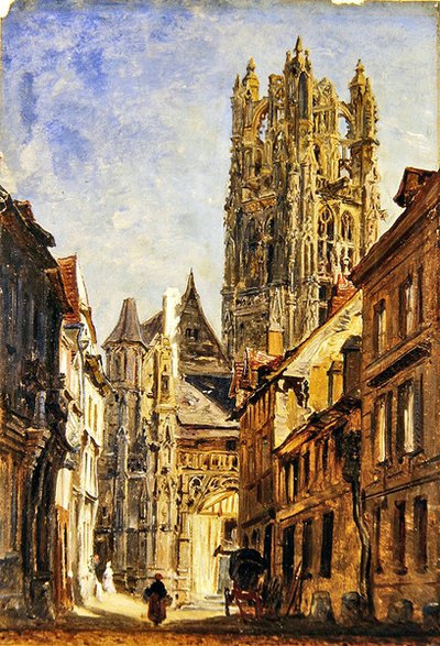 St Laurent Kerk, Rouen door William Parrott