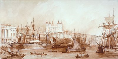 Tower of London, Stepney, Londen door William Parrott