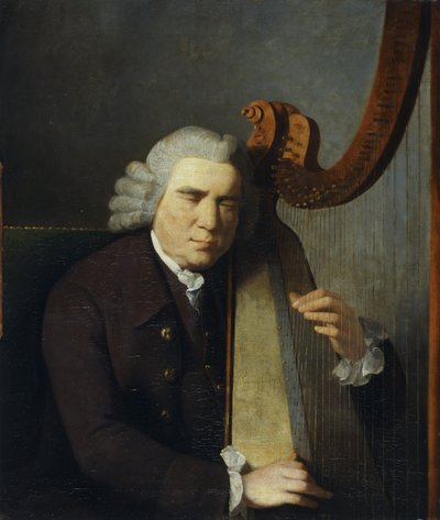 De Blinde Harpist, John Parry door William Parry