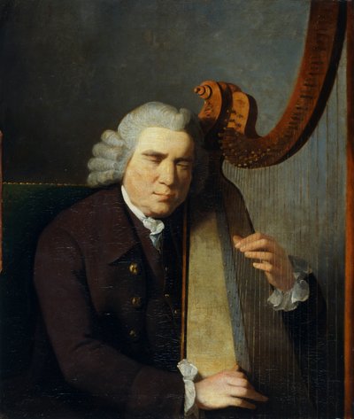 De Blinde Harpist, John Parry, 1710-1782, 1775-91 door William Parry