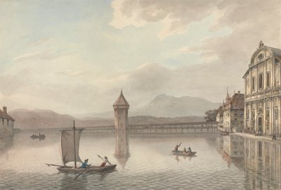 Een Zicht op Luzern door William Pars